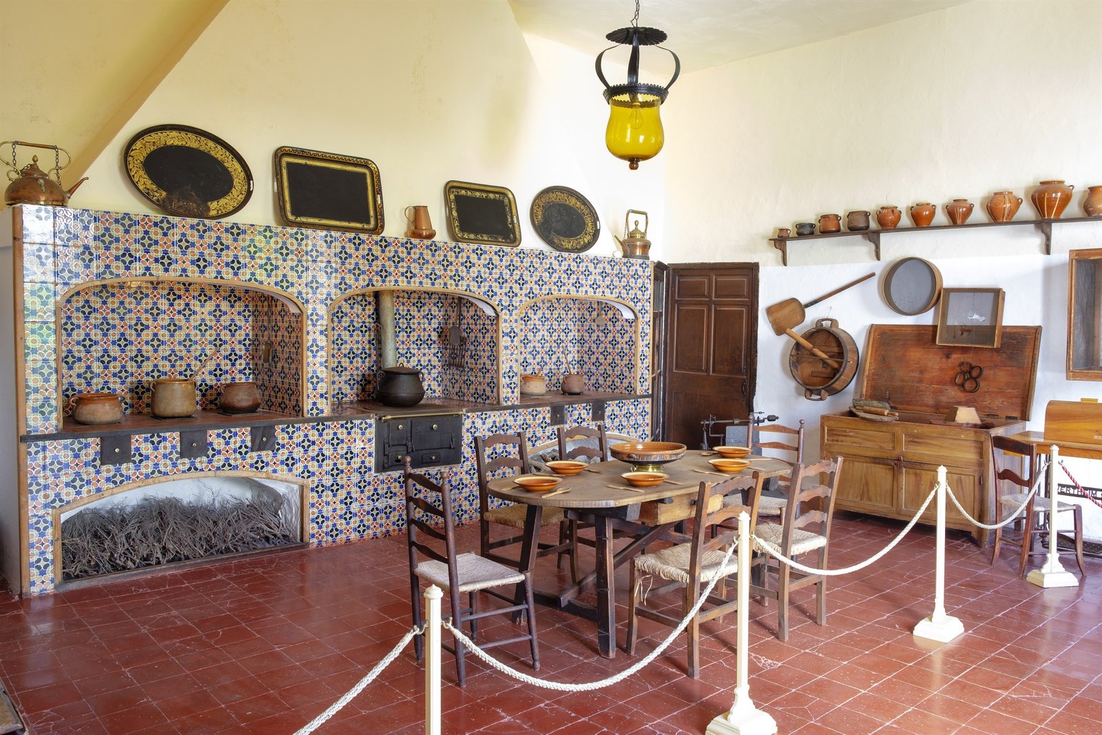 Cocina histórica del Palau Salort